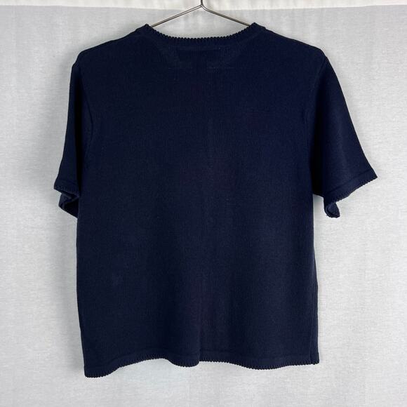 Vintage Appleseeds Grandma Cardigan Sweater Floral Embroidered Cottagecore Cozy - Picture 5 of 6